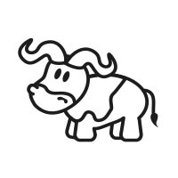 Stemplino Mini - Bodo Büffel - A064