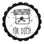 Woodies Textstempel "Für Dich" - W-01005