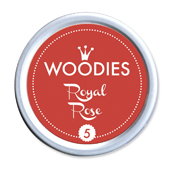 Woodies Stempelkissen - Royal Rose - W-99005