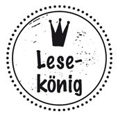 Woodies Textstempel "Lesekönig" - W-13005