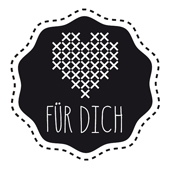Woodies Textstempel "Für Dich" - W-04004
