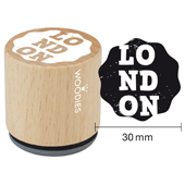 Woodies Textstempel "London" - WE-9008