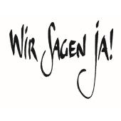 Text Stempel "Wir sagen ja" - C-5709