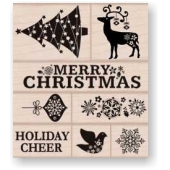 Weihnachtsmotive 8 Stück Set - LP 360