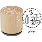 Woodies Motivestempel - Würfel - W-20002