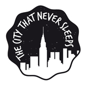 Woodies text stamp "The city that never sleeps" - WE-1105