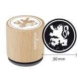Woodies text stamp "Bavarian Lion" - W-11008