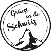 Woodies text stamp "Woodies Grüezi us de Schwiiz" - WZ-1002