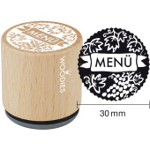 Woodies text stamp "Woodies Stampel - Menu" (v2) - W-14010