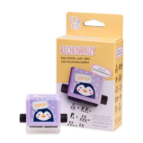 Little Dots™ Rechenrally™ Plus Symbol Roller Stamp