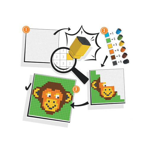 Trodat Pixel Stamp Animals