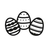 Stemplino Mini - Oeufs de Pâques - A102