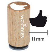 Timbre Mini Woodies - Pouce en l'air - WM-0503