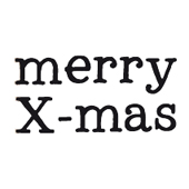 Timbre Mini Woodies - joyeux Noël - WM-0703