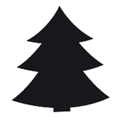 Timbre Mini Woodies - Sapin de Noël - WM-0702