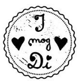 Timbre de texte Woodies "I mog di" - W-11006