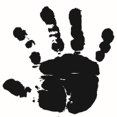 Main de bébé, droite - F-1800