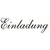 Texte Stempel "Einladung" - D-8080