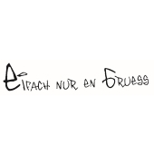 Tampon texte "Eifach nur en Gruess" - E-5423