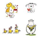 Timbres de motif Penny Black