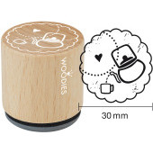 Timbre motif Woodies - Théière - W-16005