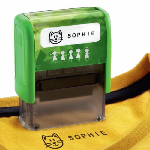 Trodat «Je marque mes p'tites affaires» tampon - Typomatic