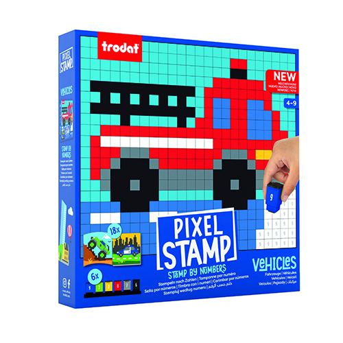  Trodat Pixel Stamp Véhicules