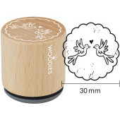 Timbro con motivo Woodies - Piccoli piccioni - W-18008